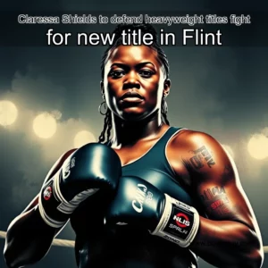 Read more about the article Claressa Shields to defend heavyweight titles  fight for new title in Flint