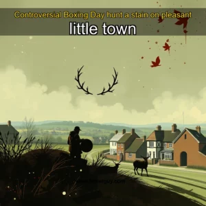 Read more about the article Controversial Boxing Day hunt a stain on pleasant little town