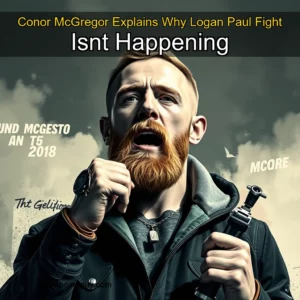 Read more about the article Conor McGregor Explains Why Logan Paul Fight Isnt Happening