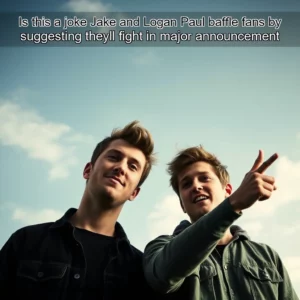 Read more about the article Is this a joke  Jake and Logan Paul baffle fans by suggesting theyll fight in major announcement