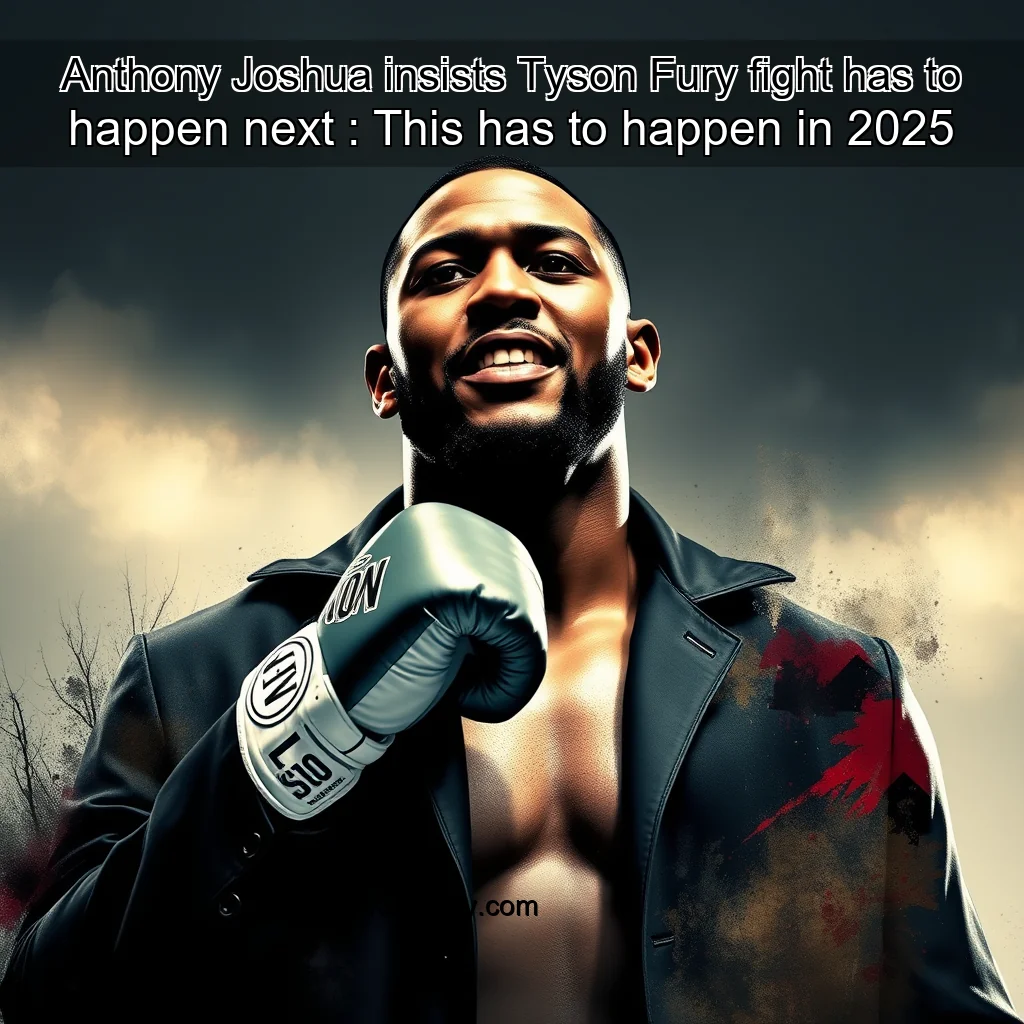 You are currently viewing Anthony Joshua insists Tyson Fury fight has to happen next : This has to happen in 2025