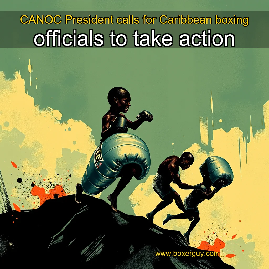 You are currently viewing CANOC President calls for Caribbean boxing officials to take action
