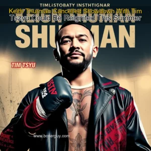 Read more about the article Keith Thurman Cancelled Showdown With Tim Tszyu Could Be Reignited This Summer