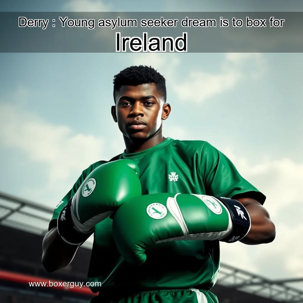 You are currently viewing Derry : Young asylum seeker dream is to box for Ireland