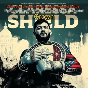 Read more about the article Claressa Shield Historic Heavyweight Battle : Fighting for Legacy  Respect  and a Third Undisputed Crown