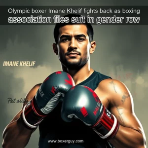 Read more about the article Olympic boxer Imane Khelif fights back as boxing association files suit in gender row