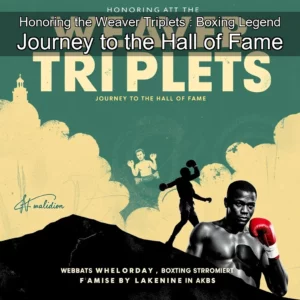 Read more about the article Honoring the Weaver Triplets : Boxing Legend Journey to the Hall of Fame