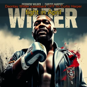 Read more about the article Deontay Wilder comeback OFF  no Curtis Harper fight in April