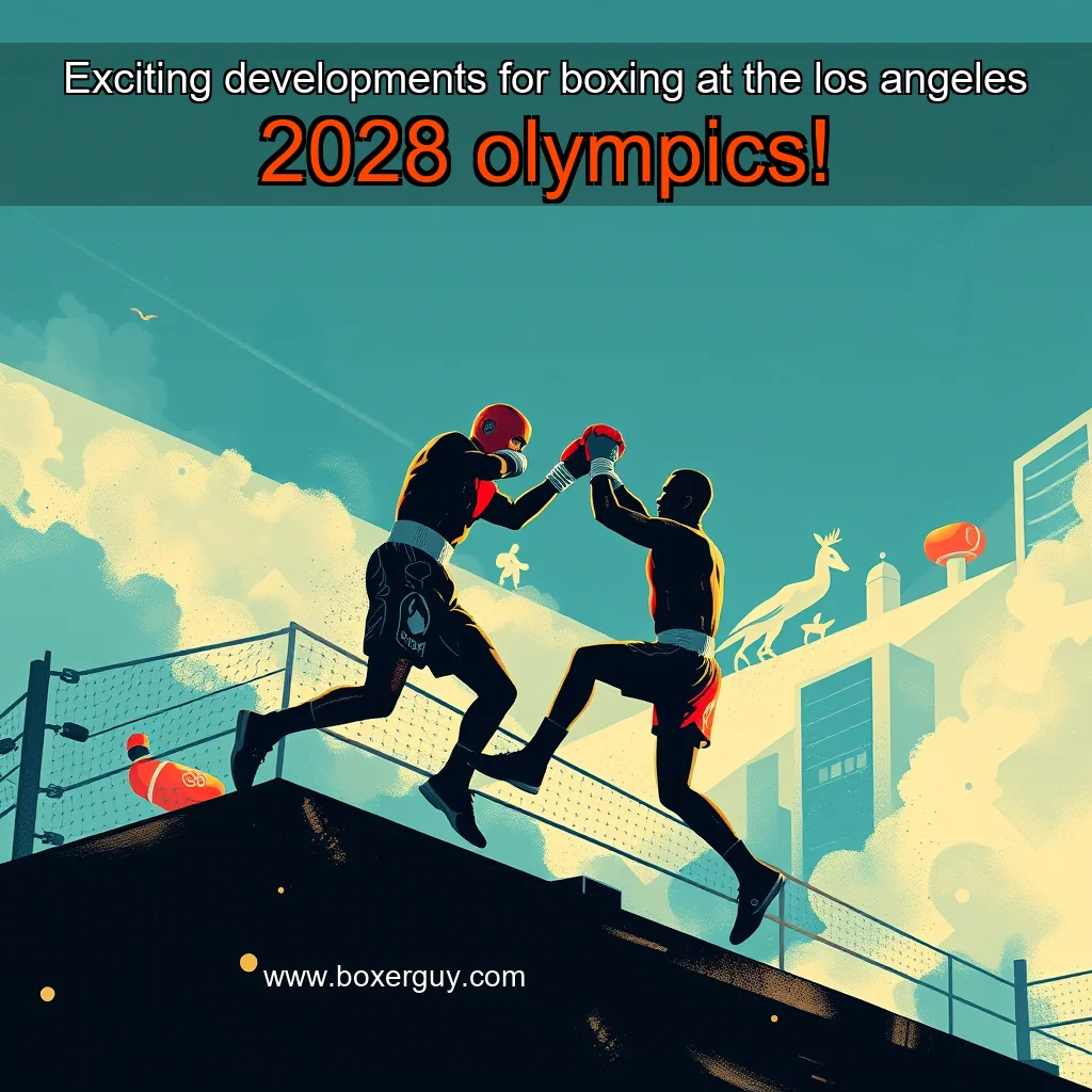You are currently viewing Exciting developments for boxing at the los angeles 2028 olympics!