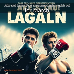 Read more about the article Jake and Logan Paul announce boxing match set for March