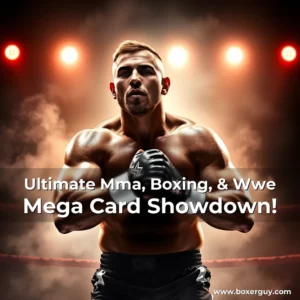 Read more about the article Ultimate Mma, Boxing, & Wwe Mega Card Showdown!