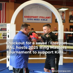 Read more about the article Knockout for a cause : Freeport PAL hosts 2025 Ring Masters Tournament to support Kids Need More