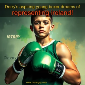 Read more about the article Derry’s aspiring young boxer dreams of representing ireland!