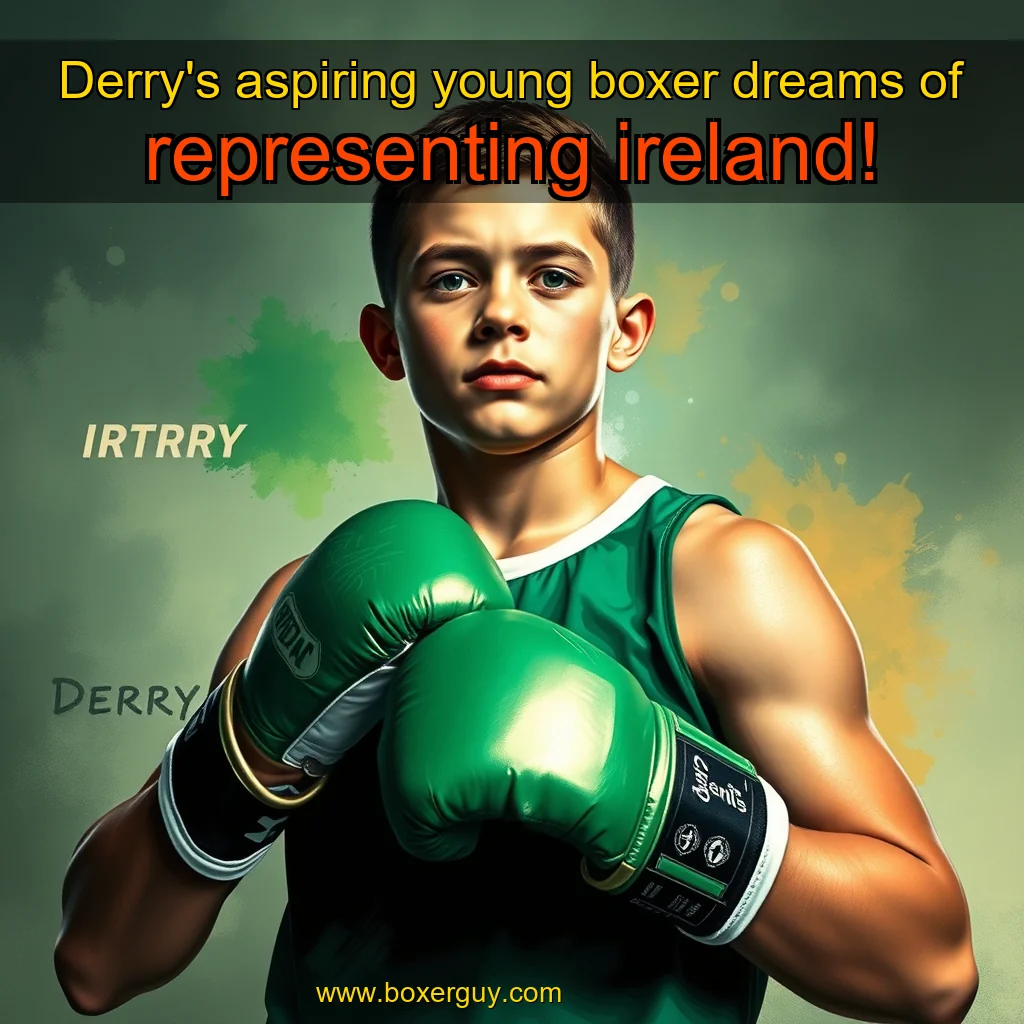 Read more about the article Derry’s aspiring young boxer dreams of representing ireland!