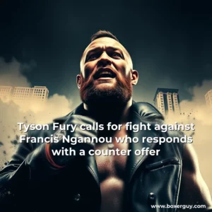 Read more about the article Tyson Fury calls for fight against Francis Ngannou who responds with a counter offer
