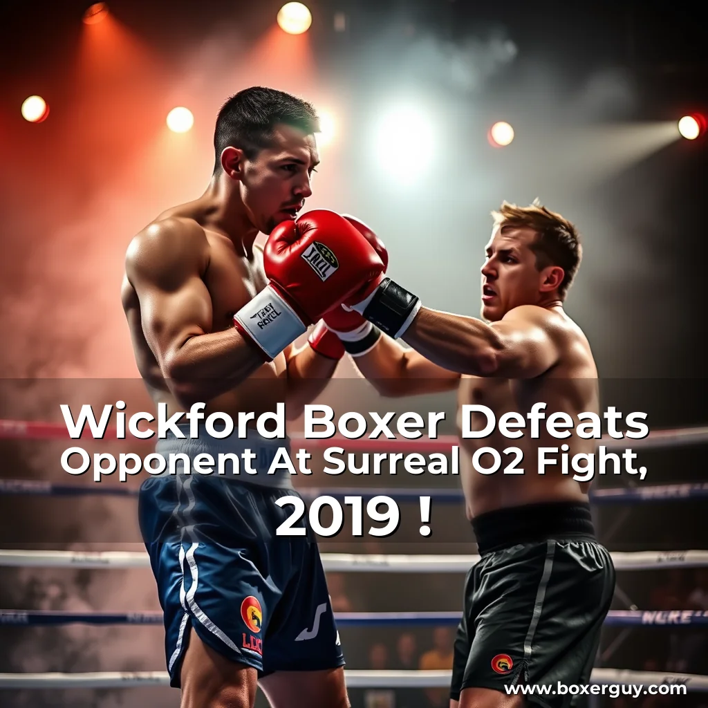 Read more about the article Wickford Boxer Defeats Opponent At  Surreal  O2 Fight, 2019 !