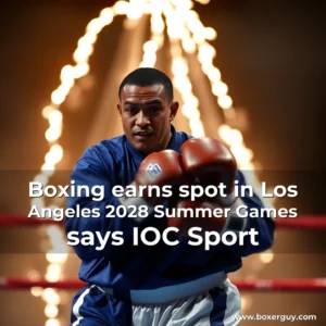 Read more about the article Boxing earns spot in Los Angeles 2028 Summer Games  says IOC  Sport