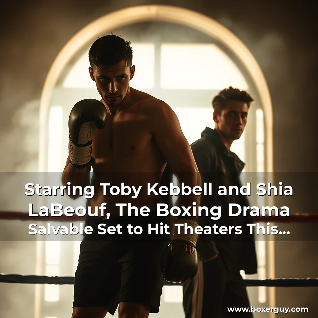 Read more about the article Starring Toby Kebbell and Shia LaBeouf, The Boxing Drama Salvable Set to Hit Theaters This Summer