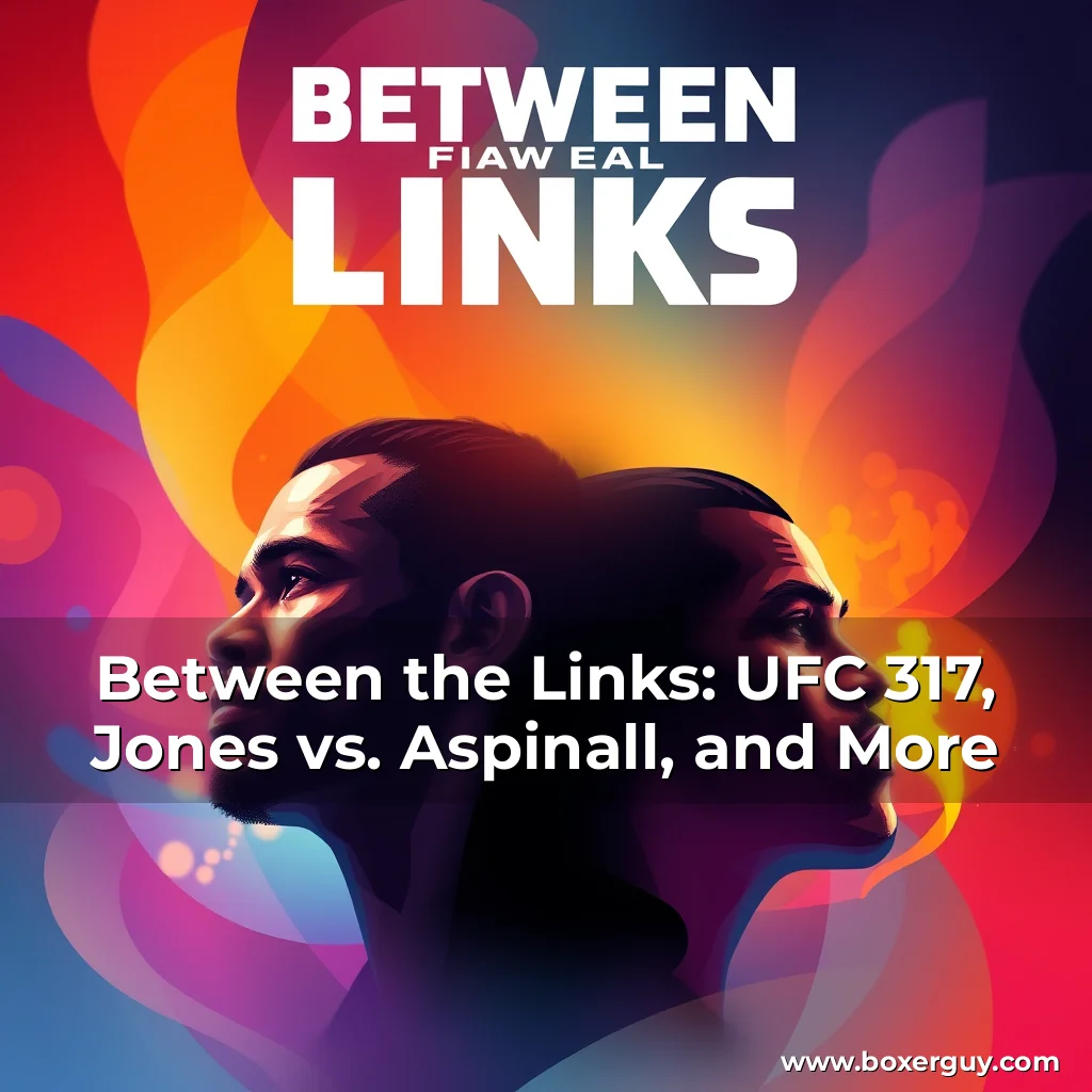 Read more about the article Between the Links: UFC 317, Jones vs. Aspinall, and More