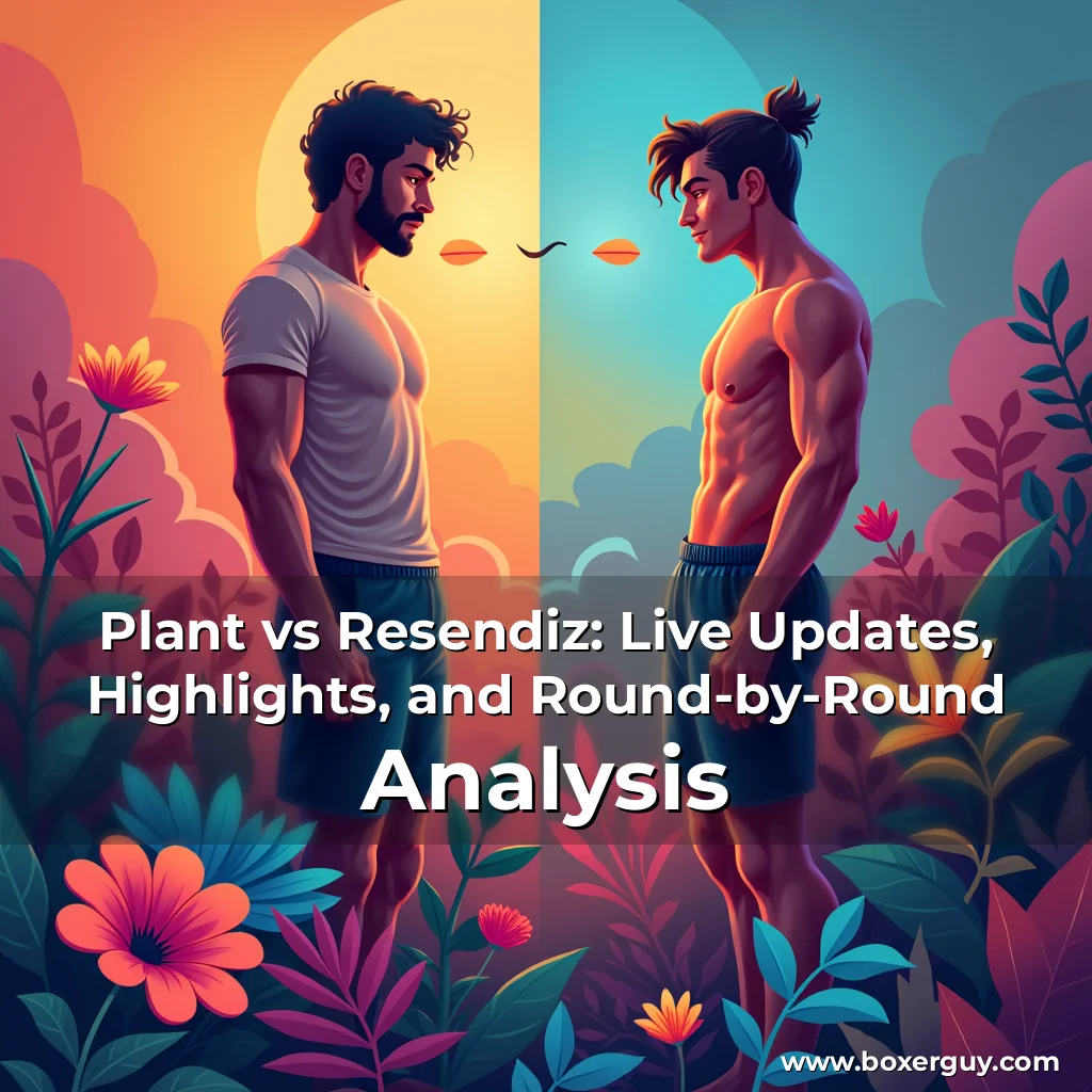 Read more about the article Plant vs Resendiz: Live Updates, Highlights, and Round-by-Round Analysis
