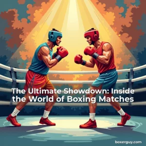 Read more about the article The Ultimate Showdown: Inside the World of Boxing Matches