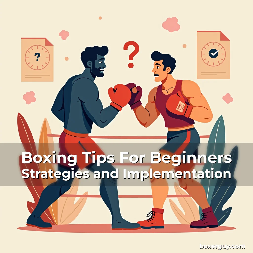 Read more about the article Boxing Tips For Beginners Strategies and Implementation