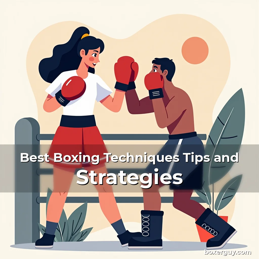 Read more about the article Best Boxing Techniques Tips and Strategies