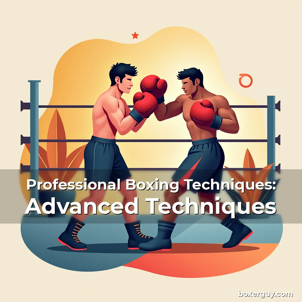 Read more about the article Professional Boxing Techniques: Advanced Techniques