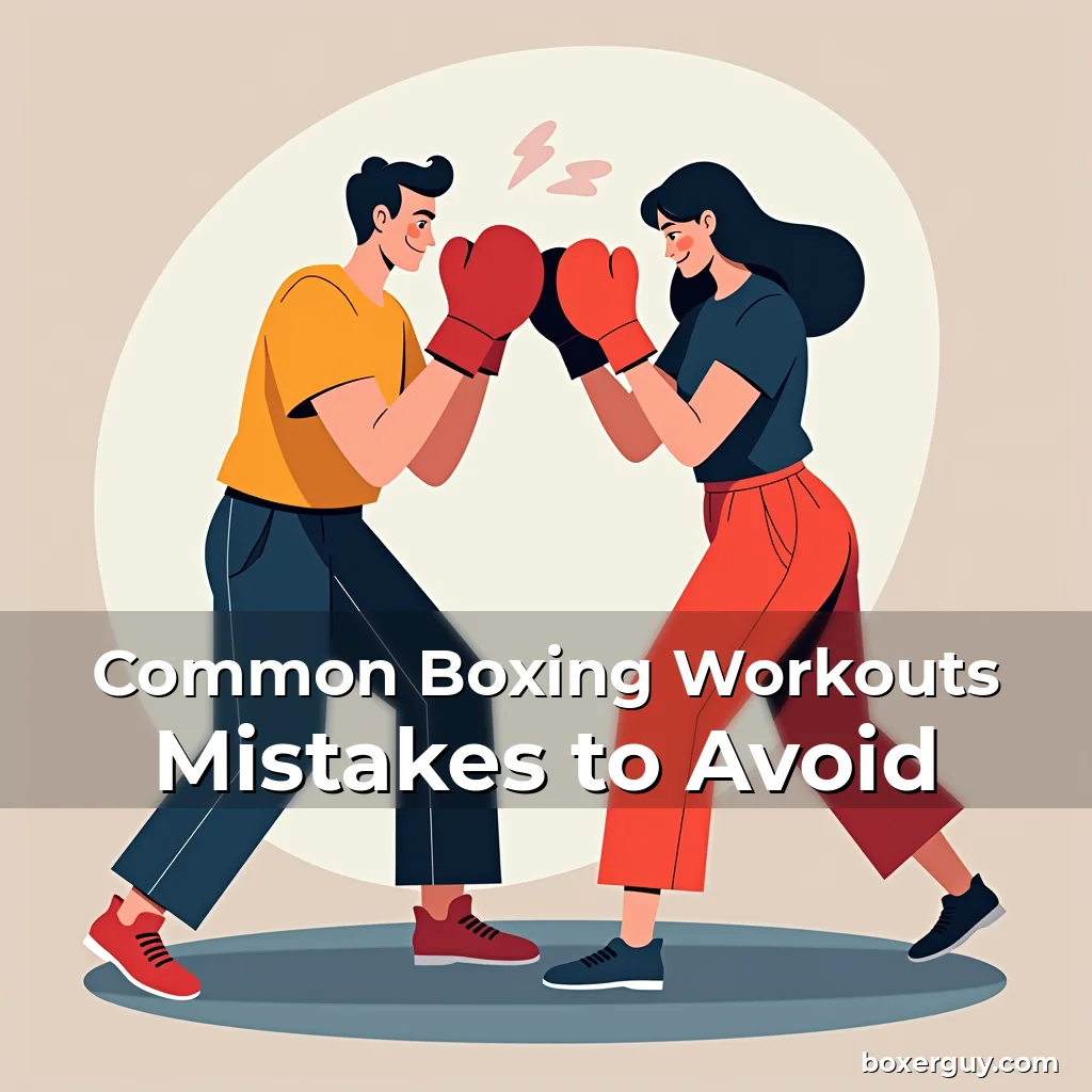 Read more about the article Common Boxing Workouts Mistakes to Avoid