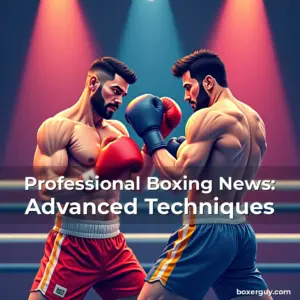 Artistic representation for Professional Boxing News: Advanced Techniques