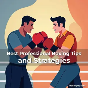 Artistic representation for Best Professional Boxing Tips and Strategies