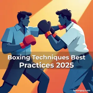 Artistic representation for Boxing Techniques Best Practices 2025