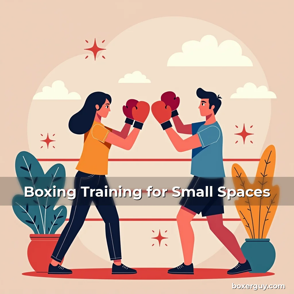 Read more about the article Boxing Training for Small Spaces