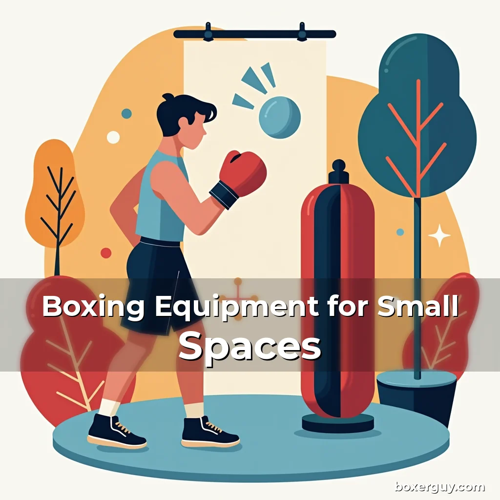 You are currently viewing Boxing Equipment for Small Spaces