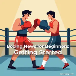 Read more about the article Boxing News for Beginners: Getting Started
