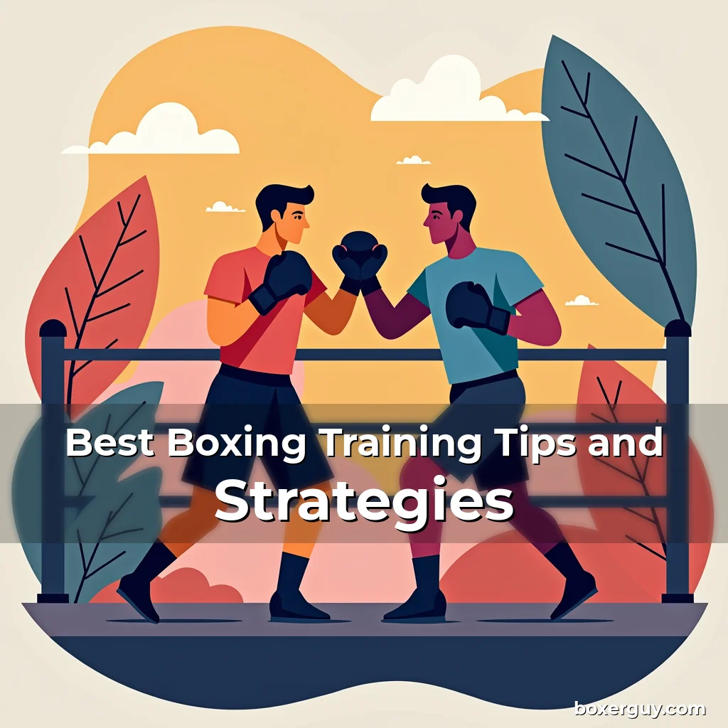 Read more about the article Best Boxing Training Tips and Strategies