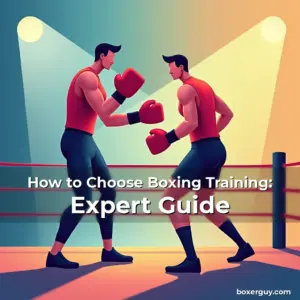 Artistic representation for How to Choose Boxing Training: Expert Guide