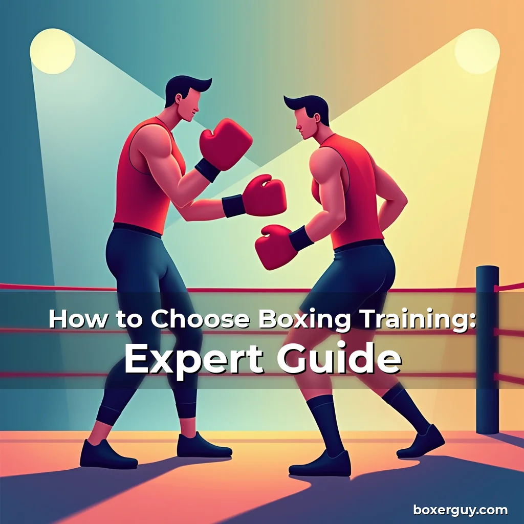 Read more about the article How to Choose Boxing Training: Expert Guide