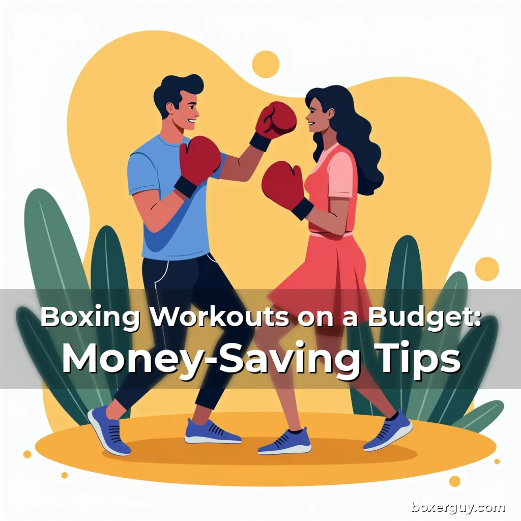 Read more about the article Boxing Workouts on a Budget: Money-Saving Tips