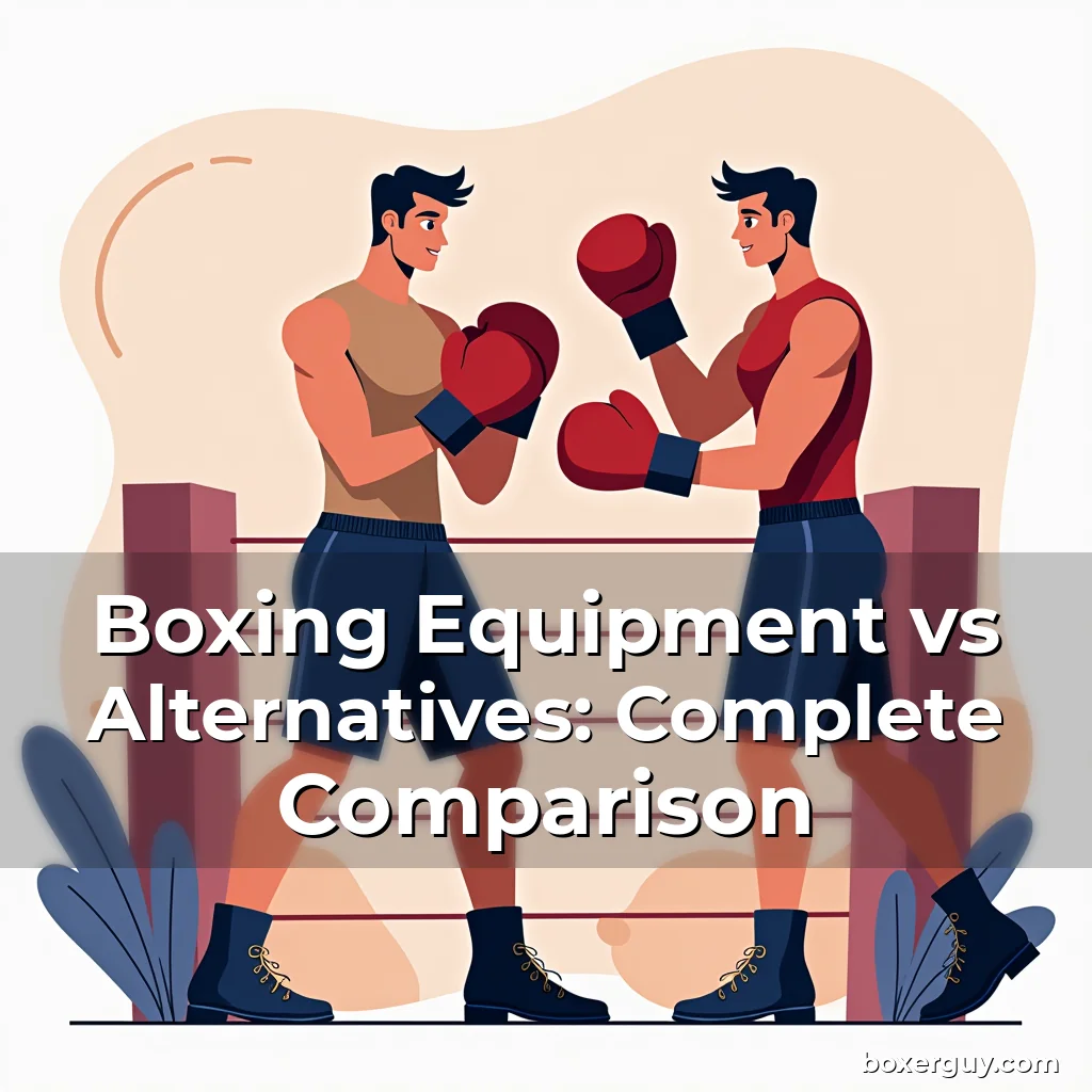 You are currently viewing Boxing Equipment vs Alternatives: Complete Comparison