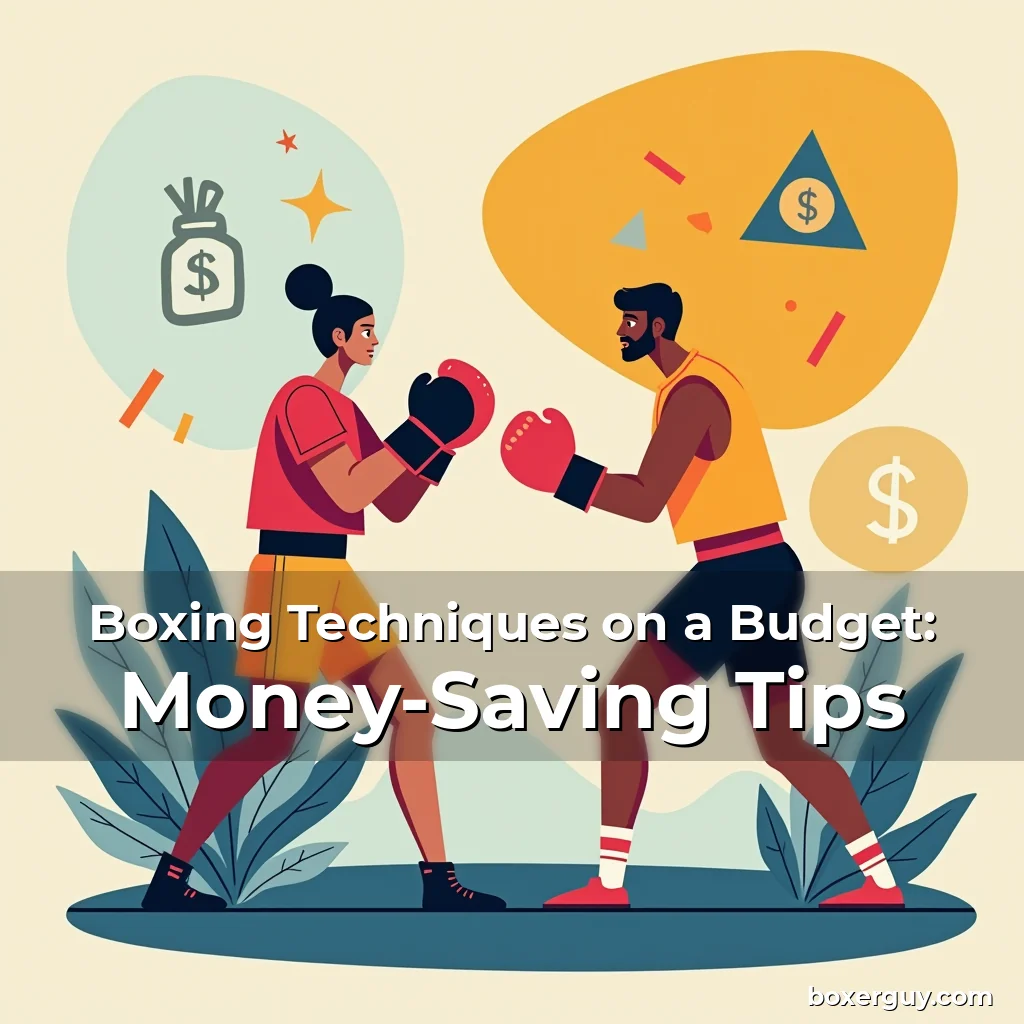 Read more about the article Boxing Techniques on a Budget: Money-Saving Tips