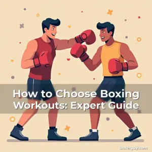 Artistic representation for How to Choose Boxing Workouts: Expert Guide
