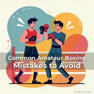Artistic representation for Common Amateur Boxing Mistakes to Avoid
