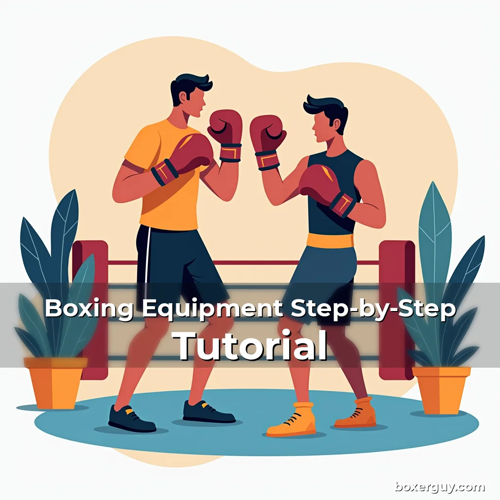 You are currently viewing Boxing Equipment Step-by-Step Tutorial