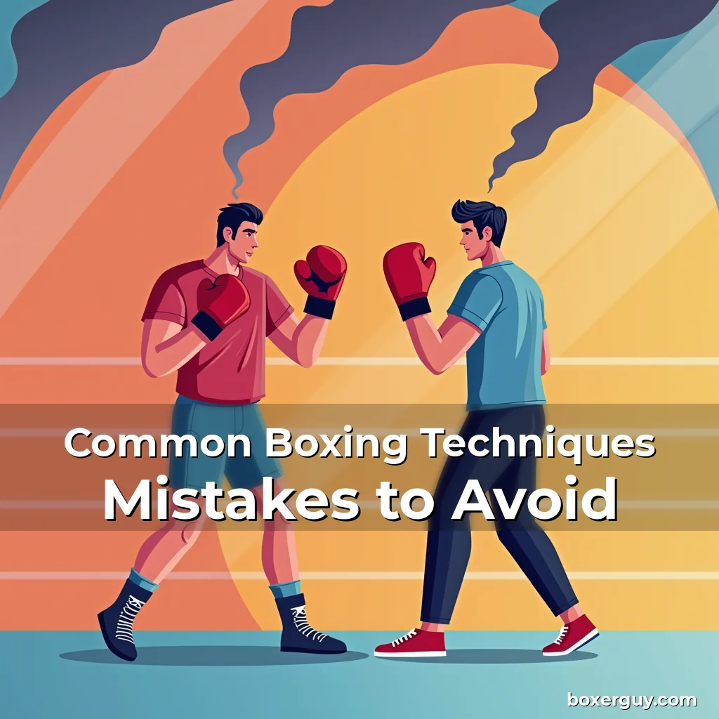 Read more about the article Common Boxing Techniques Mistakes to Avoid