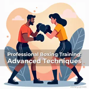 Artistic representation for Professional Boxing Training: Advanced Techniques