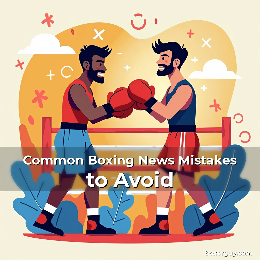 Read more about the article Common Boxing News Mistakes to Avoid