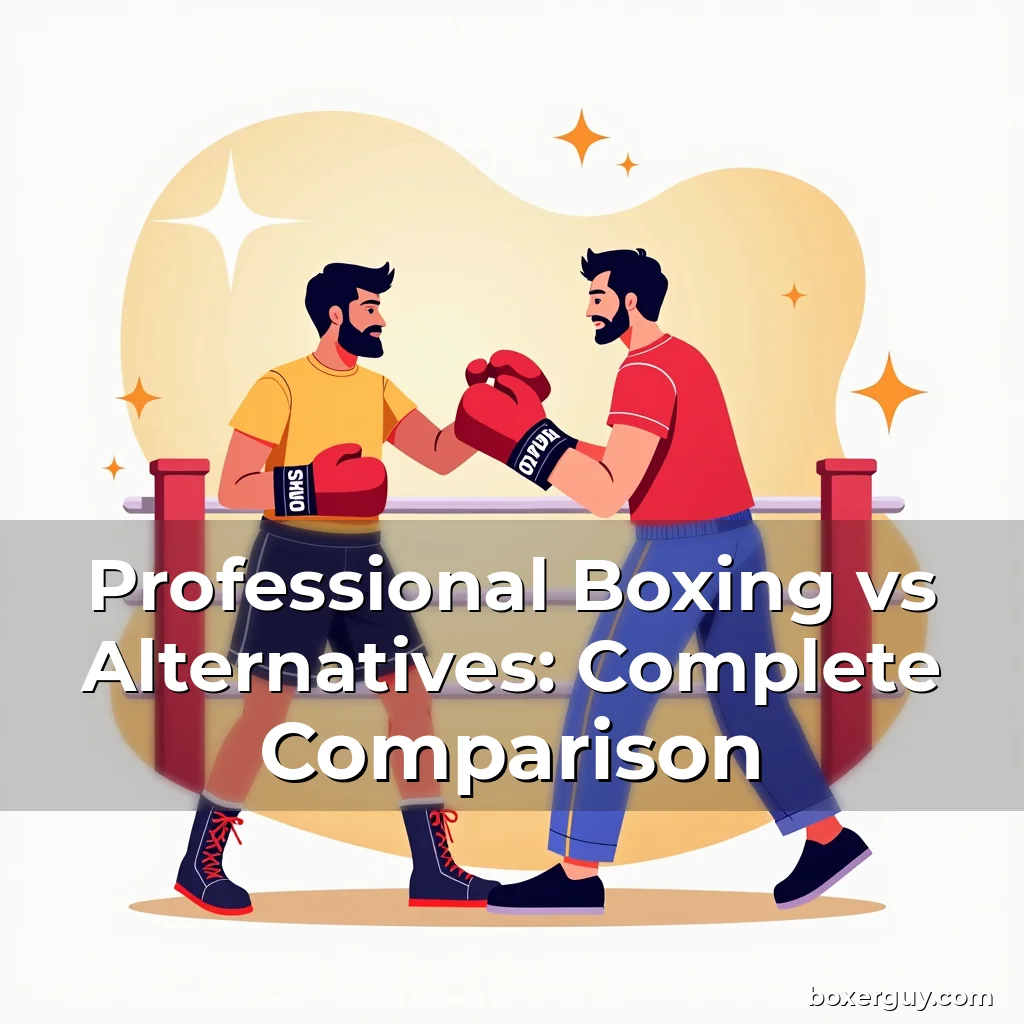 Read more about the article Professional Boxing vs Alternatives: Complete Comparison