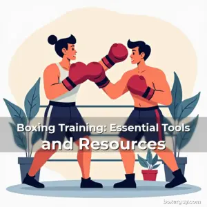 Artistic representation for Boxing Training: Essential Tools and Resources