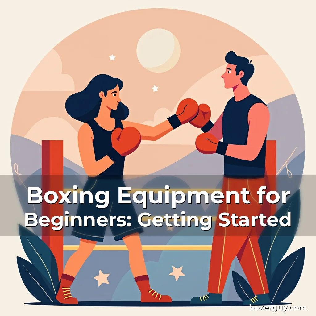 Read more about the article Boxing Equipment for Beginners: Getting Started